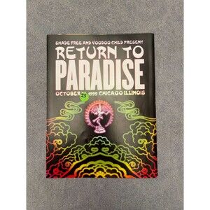 Return to Paradise Vintage 90s Chicago Rave Flyer 1990s Paul Johnson House Music
